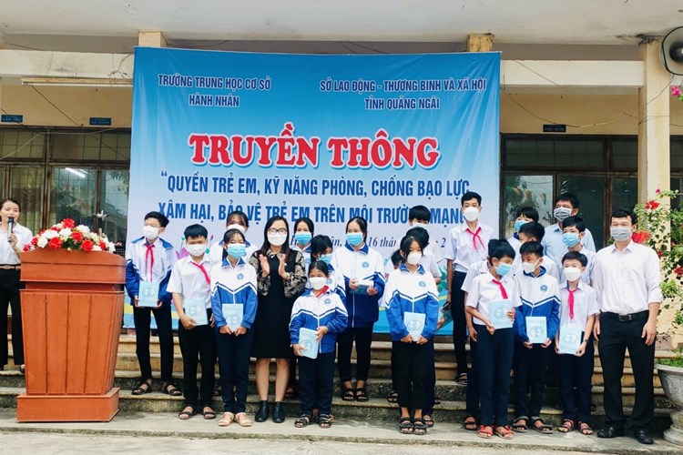 Quảng Ngãi tăng cường phòng ngừa tội phạm xâm hại tình dục trẻ em - Anh 1