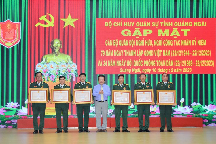 Quảng Ngãi: Nhiều hoạt động ý nghĩa nhân ngày thành lập Quân đội Nhân dân Việt Nam - Anh 1