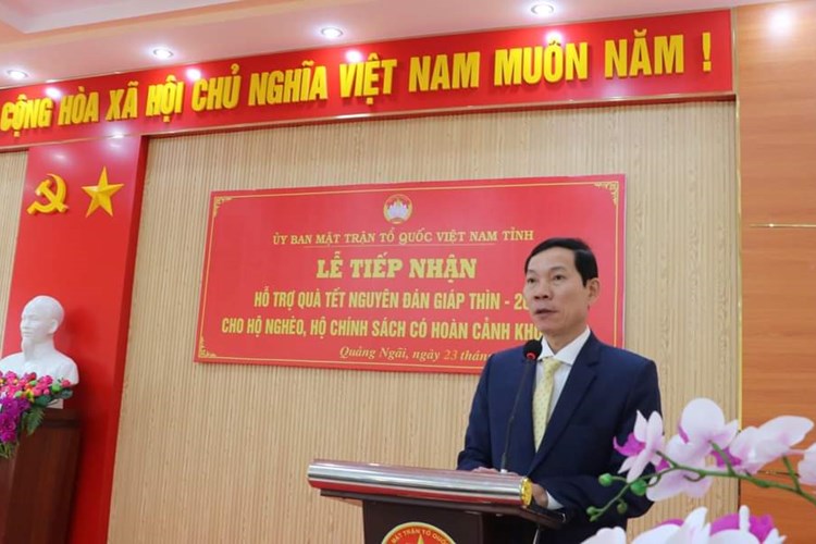 Quảng Ngãi: Tiếp nhận hỗ trợ hơn 1,1 tỷ đồng chăm lo Tết cho người nghèo - Anh 3