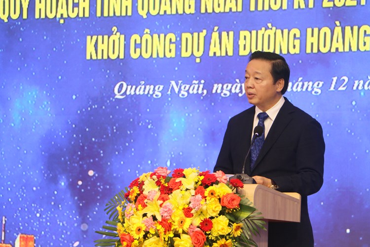 Chủ tịch nước dự Lễ công bố Quy hoạch tỉnh Quảng Ngãi - Anh 3