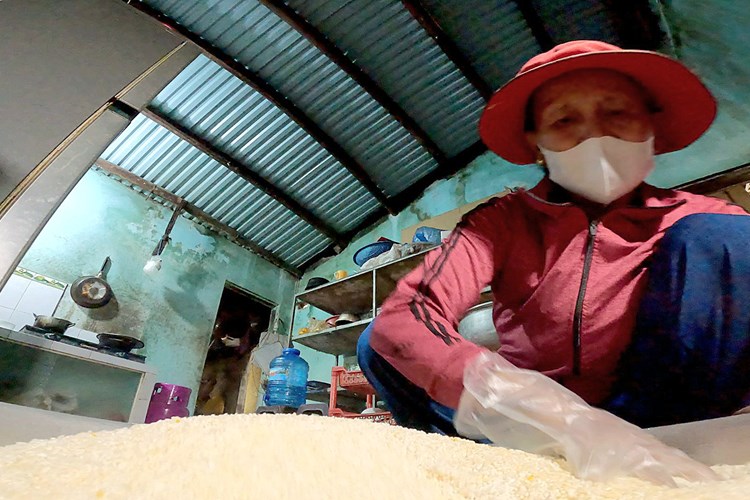 Làng bánh mè rộn ràng đón Tết - Anh 3