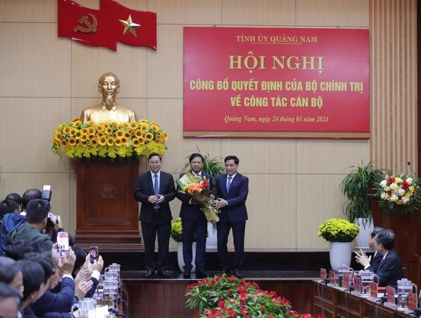 Ông Lương Nguyễn Minh Triết làm Bí thư Tỉnh ủy Quảng Nam - Anh 2