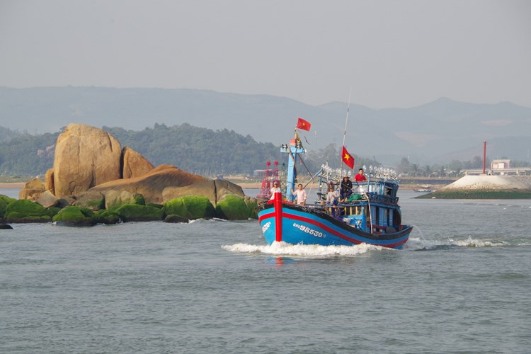 Ngư dân Quảng Ngãi vươn khơi xuyên Tết, đón giao thừa trên biển - Anh 4