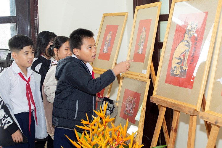 Khám phá và trải nghiệm các dòng tranh dân gian Việt Nam - Anh 1