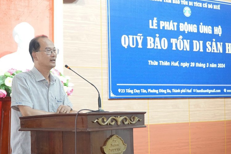 Phát động ủng hộ Quỹ Bảo tồn di sản Huế - Anh 2