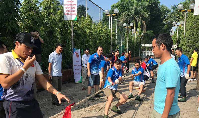 Đảng ủy Bộ VHTTDL giành giải cao tại Hội thao Đảng bộ Khối các cơ quan Trung ương - Anh 2