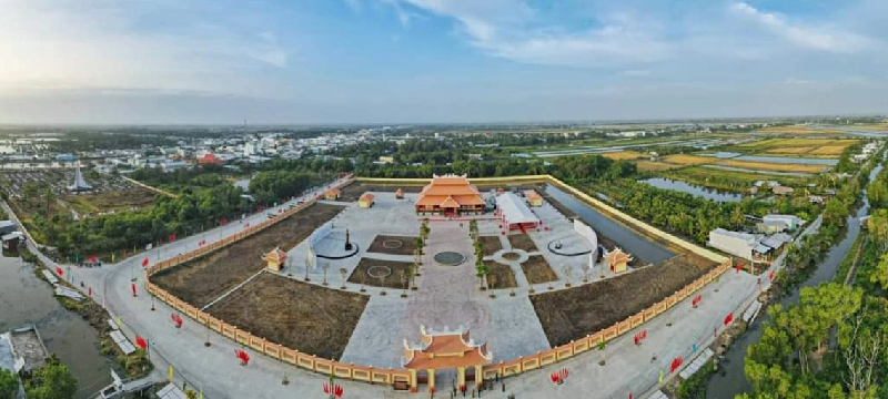 Khánh thành Khu chứng tích chiến tranh rừng tràm Bang Biện Phú và Đền thờ anh hùng liệt sĩ - Anh 2