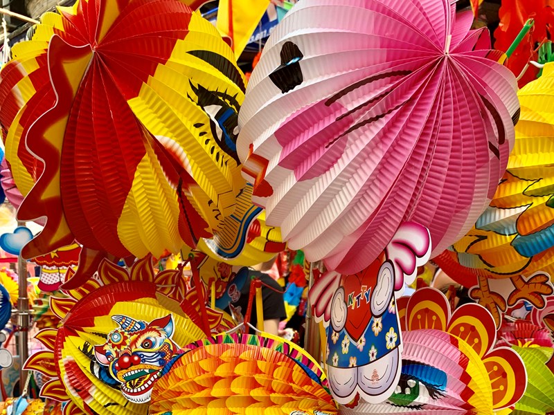 Phố Hàng Mã nhộn nhịp trước Tết Trung thu - Anh 3