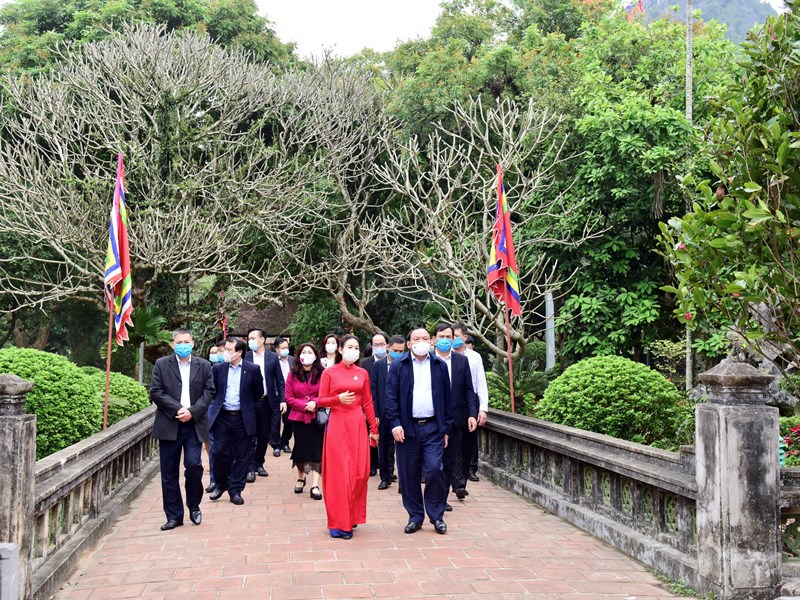 Ninh Bình gấp rút chuẩn bị cho Lễ khai mạc Năm Du lịch Quốc gia 2021 - Anh 2