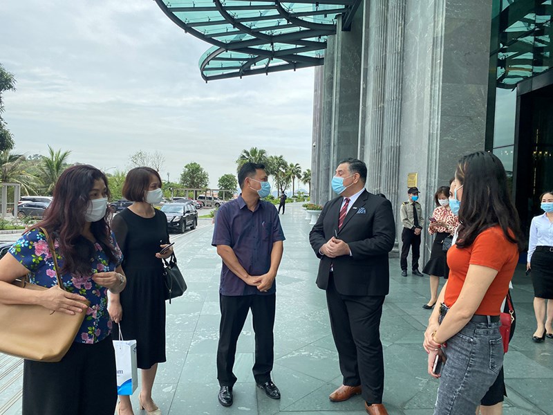 Các trung tâm du lịch đẩy mạnh phòng, chống dịch Covid-19 - Anh 5