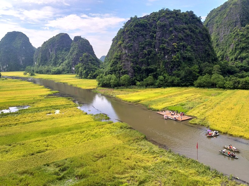 Ninh Bình dừng tổ chức Tuần Du lịch “Sắc vàng Tam Cốc – Tràng An” - Anh 1