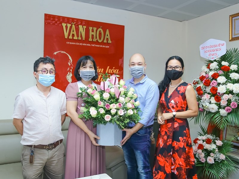 Các cơ quan, đơn vị chúc mừng Báo Văn Hóa nhân Ngày 21.6 - Anh 4