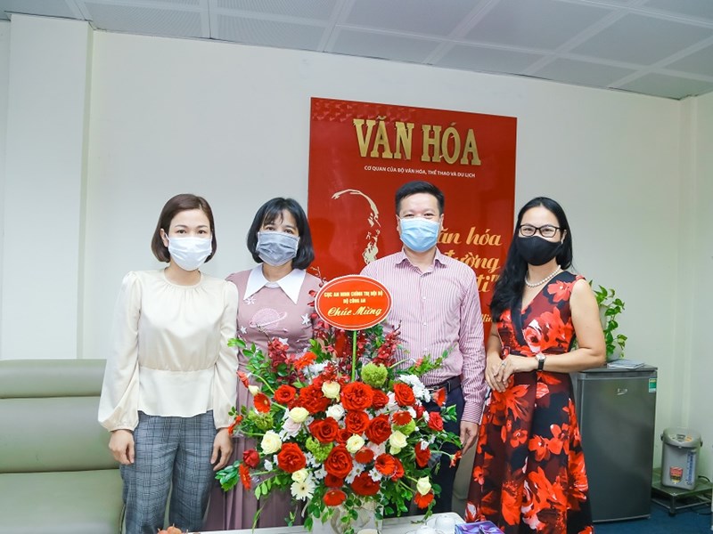 Các cơ quan, đơn vị chúc mừng Báo Văn Hóa nhân Ngày 21.6 - Anh 5