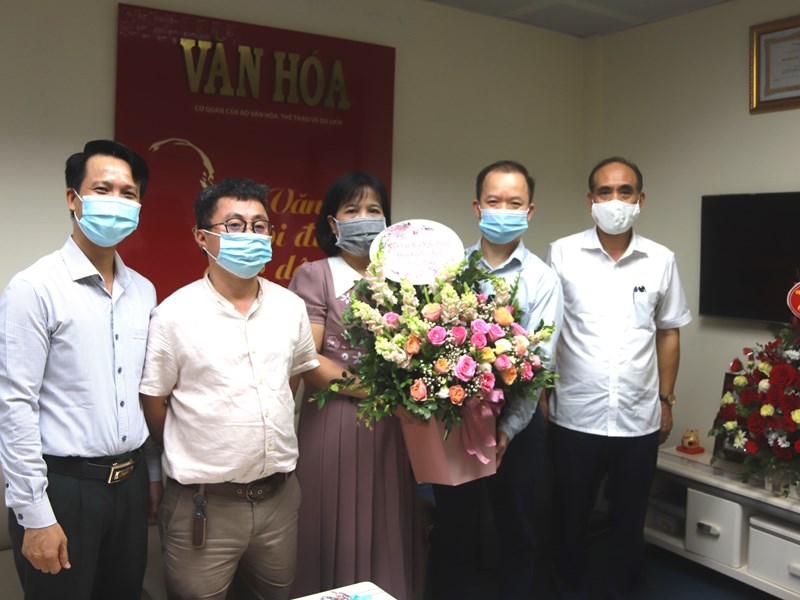 Các cơ quan, đơn vị chúc mừng Báo Văn Hóa nhân Ngày 21.6 - Anh 1