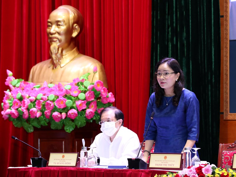 Bộ trưởng Nguyễn Văn Hùng: Hãy nhóm lên ngọn lửa hồng từ trái tim những người làm Văn hoá - Anh 6