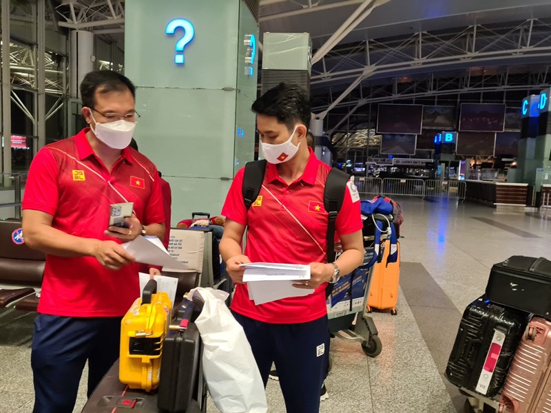 Đoàn Thể thao Việt Nam lên đường dự Olympic Tokyo 2020: Quảng bá hình ảnh Việt Nam thân thiện và nỗ lực - Anh 2