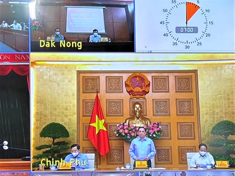 Hội nghị trực tuyến toàn quốc của Chính phủ: Tìm giải pháp hỗ trợ, tháo gỡ khó khăn, thúc đẩy sản xuất kinh doanh - Anh 4