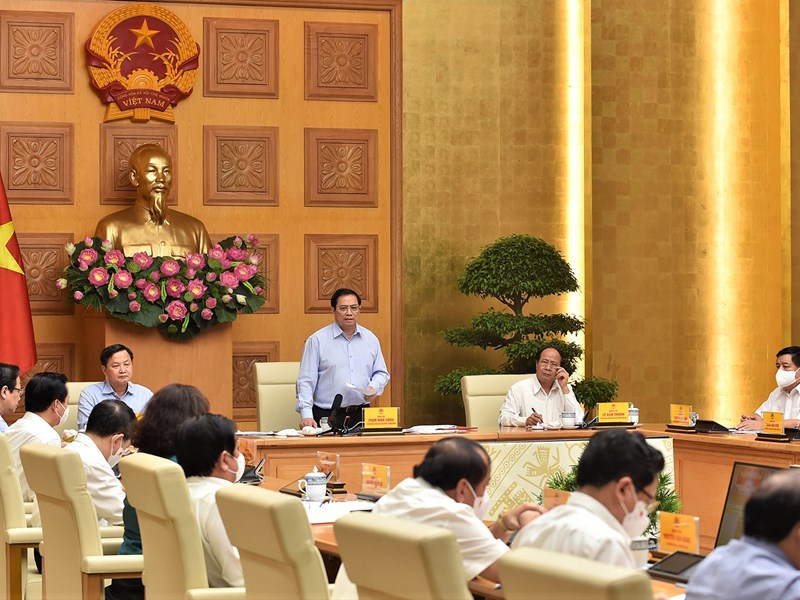 Thủ tướng Phạm Minh Chính: Chính phủ luôn quan tâm, đồng hành cùng doanh nghiệp - Anh 4