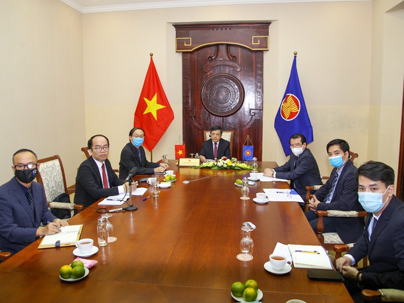 Diễn đàn du lịch toàn cầu 2021- Jakarta, Indonesia:Các nước ASEAN bàn phương án mở cửa cho khách du lịch quốc tế trở lại - Anh 1