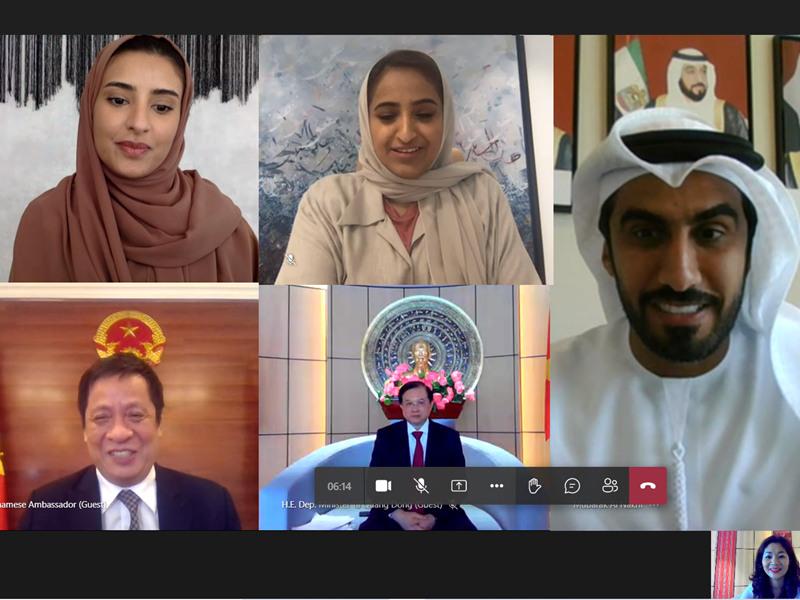 Thúc đẩy hợp tác văn hóa, du lịch giữa Việt Nam- UAE và các nước vùng vịnh - Anh 1
