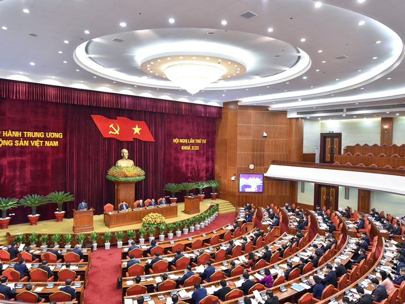Khai mạc trọng thể Hội nghị lần thứ tư Ban Chấp hành Trung ương Đảng khóa XIII - Anh 5