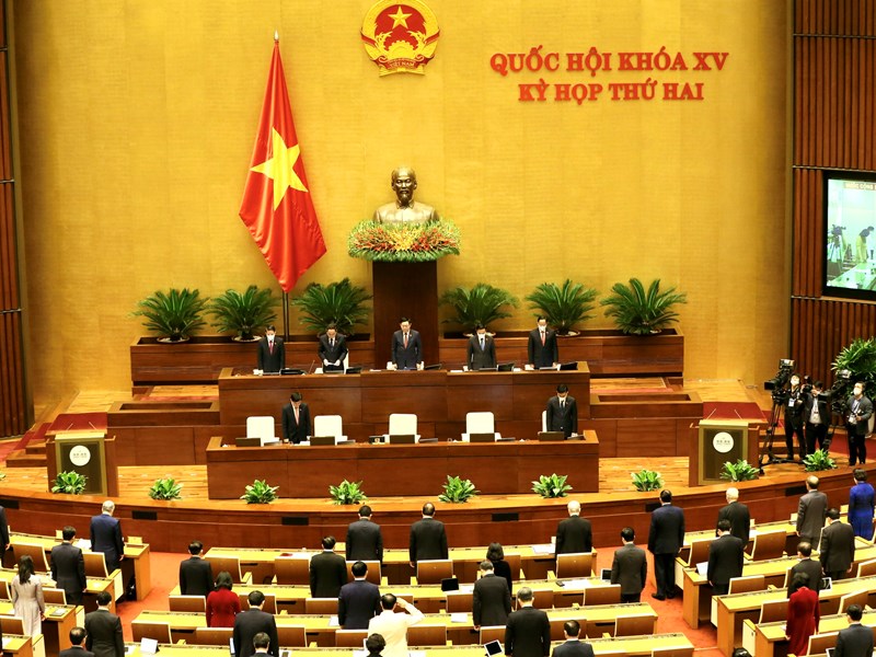 Khai mạc trọng thể Kỳ họp thứ 2, Quốc hội khóa XV - Anh 3