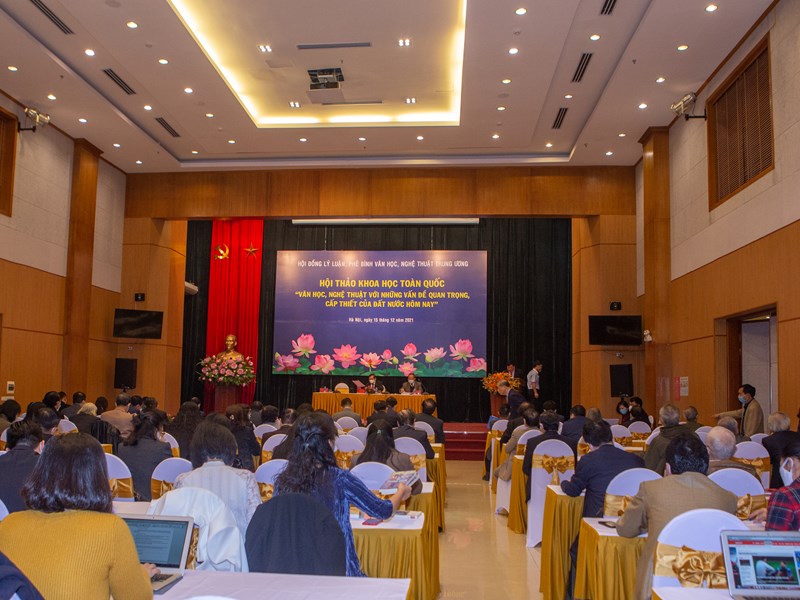 Hội thảo: Văn học, nghệ thuật với những vấn đề quan trọng, cấp thiết của đất nước hôm nay - Anh 1
