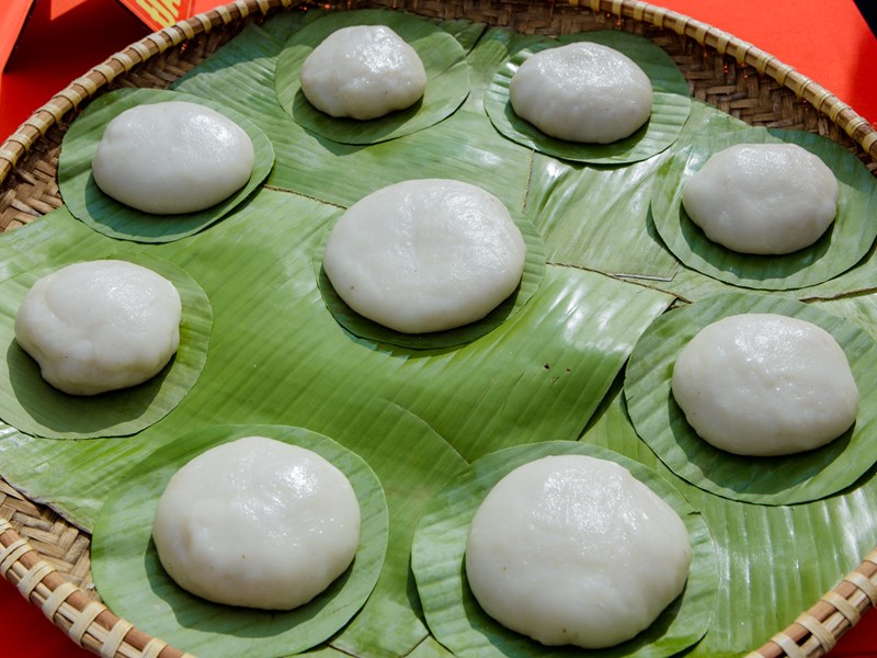 Rộn ràng hội thi giã bánh giầy của đồng bào dân tộc Mông - Anh 15