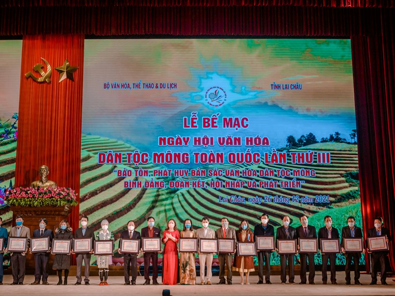 Bế mạc Ngày hội Văn hóa dân tộc Mông toàn quốc lần thứ III năm 2021 - Anh 3