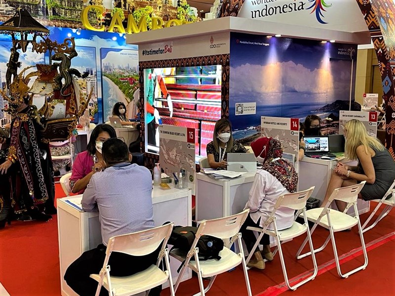Hình ảnh Việt Nam nổi bật tại Hội chợ Du lịch quốc tế TRAVEX - Anh 1