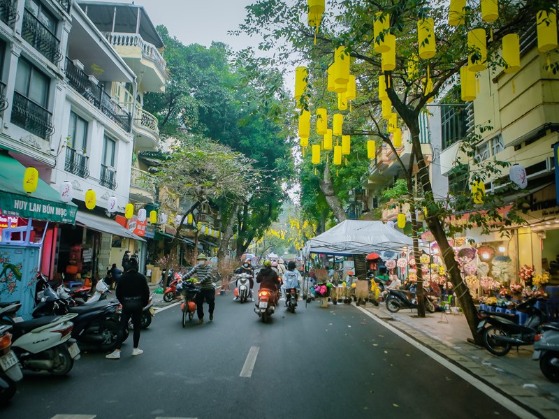 Chợ hoa xuân Hàng Lược vắng khách trong ngày đầu mở bán - Anh 20