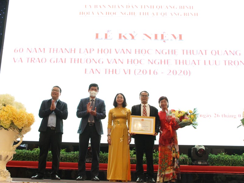 Hội Văn học nghệ thuật Quảng Bình 60 năm xây dựng và phát triển - Anh 1