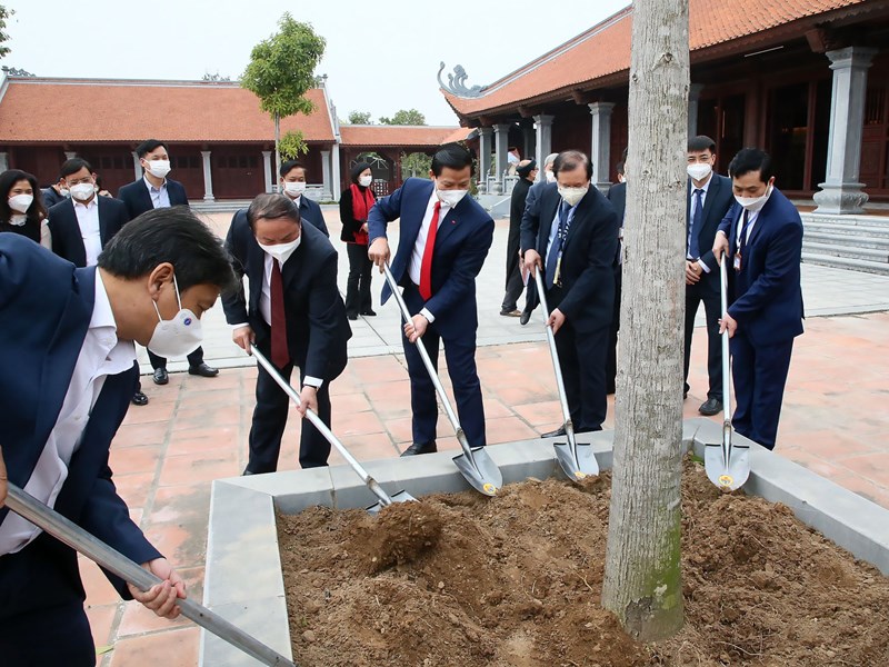 Bộ VHTTDL khảo sát về công tác bảo tồn, phát huy giá trị di sản văn hoá tại Bắc Ninh - Anh 3