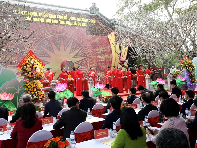 Thường trực Ban Bí thư Trung ương Đảng Võ Văn Thưởng: Quan tâm hơn đến lĩnh vực văn hóa bằng những việc làm, hành động cụ thể, thiết thực - Anh 3