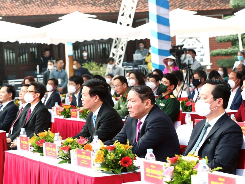 Toàn văn bài phát biểu của Bộ trưởng Nguyễn Văn Hùng tại Lễ phát động triển triển khai Chủ đề công tác năm 2022 của Ngành VHTTDL - Anh 2