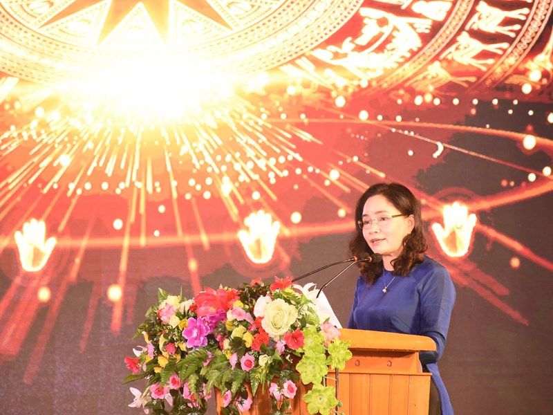 Triển khai công tác năm 2022 của ngành VHTTDL và Liên hoan Diễn xướng dân gian văn hóa các dân tộc khu vực Trường Sơn - Tây Nguyên - Anh 1