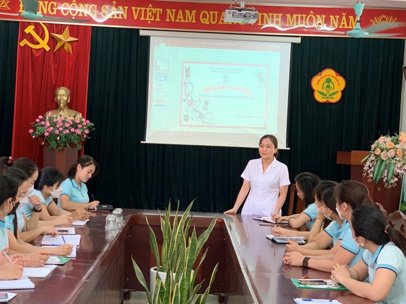 Hà Nội: Các trường mầm non đã sẵn sàng đón học sinh trở lại - Anh 1