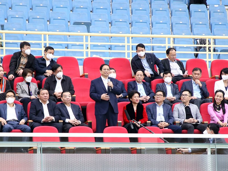 Thủ tướng: Lễ khai mạc phải là một điểm nhấn đặc sắc của SEA Games 31 - Anh 1