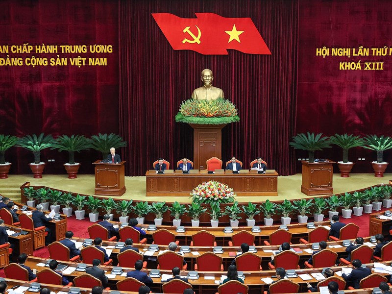 Tổng Bí thư: Tăng cường xây dựng, chỉnh đốn Đảng và hệ thống chính trị đáp ứng yêu cầu trong giai đoạn mới - Anh 3