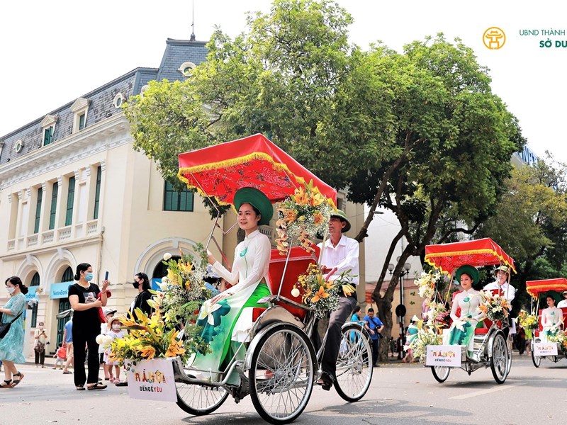Quảng bá du lịch Hà Nội có logo SEA Games 31 trên CNN - Anh 2