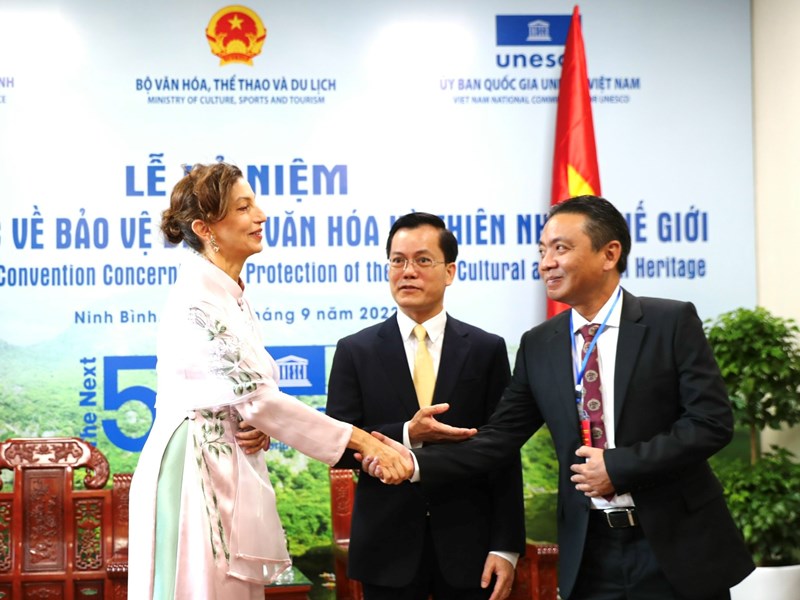 Ưu tiên nguồn lực, bảo tồn và phát huy có hiệu quả các di sản văn hoá, thiên nhiên thế giới - Anh 8