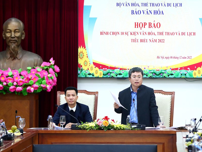 Khởi động bình chọn 10 sự kiện văn hóa, thể thao và du lịch tiêu biểu năm 2022 - Anh 1