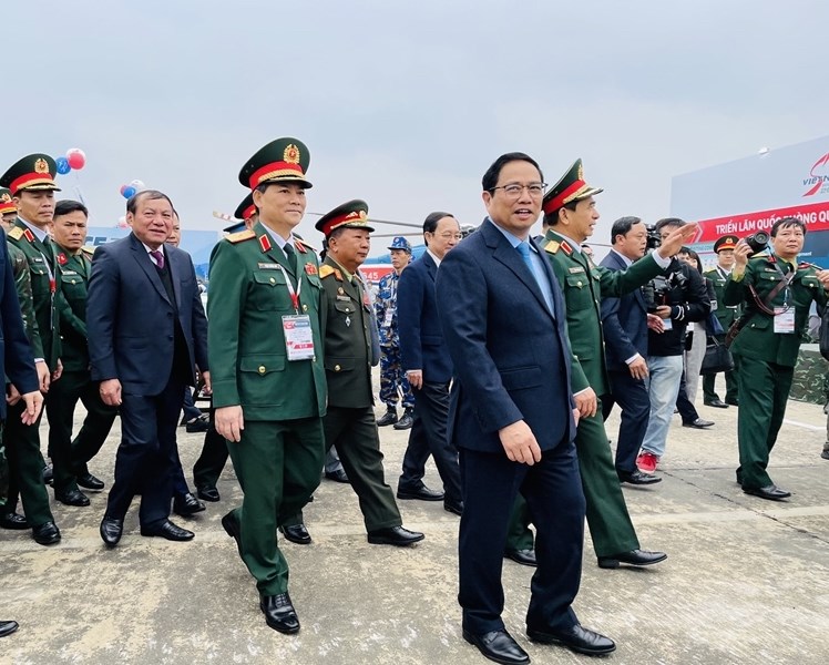 Thủ tướng: Triển lãm Quốc phòng quốc tế 2022 là dịp để chia sẻ văn hóa, nghệ thuật, giới thiệu đất nước, con người  Việt Nam - Anh 3