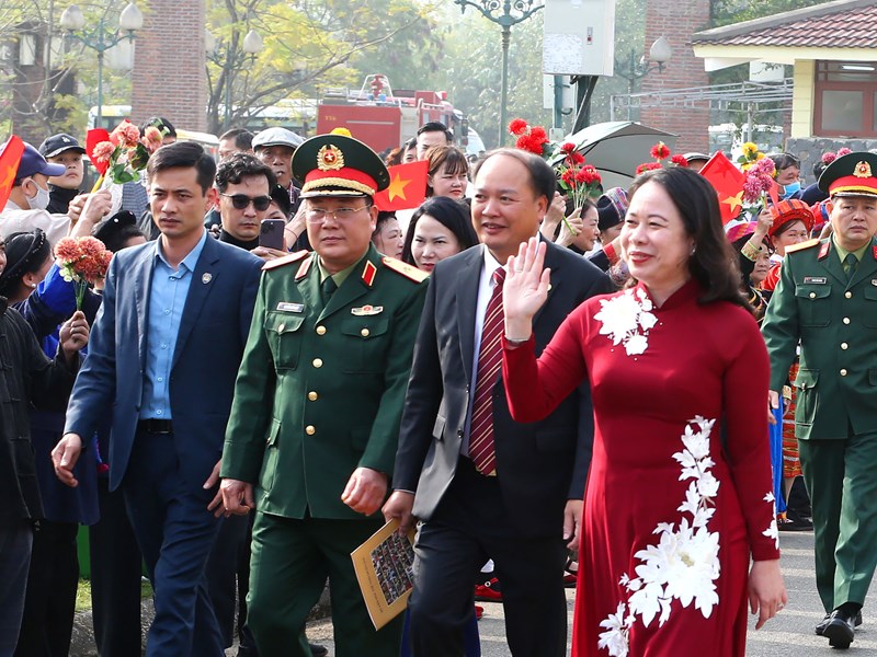 Quyền Chủ tịch nước Võ Thị Ánh Xuân: Đảng và Nhà nước luôn đặc biệt coi trọng vị trí, vai trò của văn hoá - Anh 1