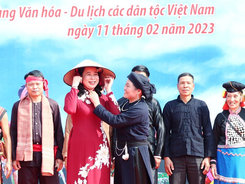 Quyền Chủ tịch nước Võ Thị Ánh Xuân: Đảng và Nhà nước luôn đặc biệt coi trọng vị trí, vai trò của văn hoá - Anh 7