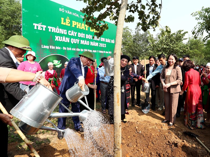 Quyền Chủ tịch nước Võ Thị Ánh Xuân: Đảng và Nhà nước luôn đặc biệt coi trọng vị trí, vai trò của văn hoá - Anh 11