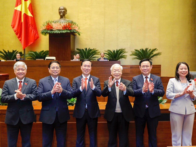Đồng chí Võ Văn Thưởng được bầu làm Chủ tịch nước - Anh 3