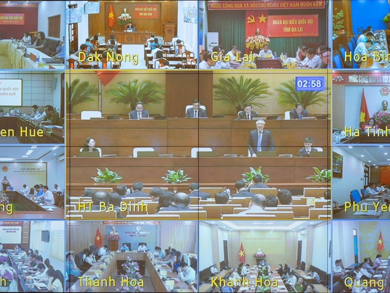 Ủy ban Thường vụ Quốc hội tổ chức chất vấn nhóm vấn đề thuộc lĩnh vực Tòa án và Kiểm sát - Anh 3