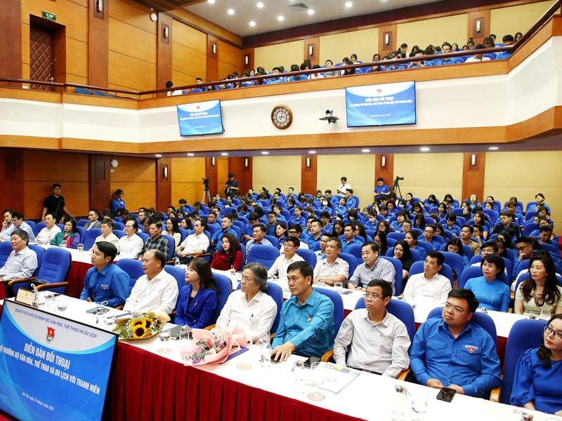 Bộ trưởng Nguyễn Văn Hùng: Tuổi trẻ Bộ VHTTDL phải tràn đầy nhiệt huyết, sẵn sàng lăn xả, cống hiến, phụng sự Tổ quốc và nhân dân - Anh 6