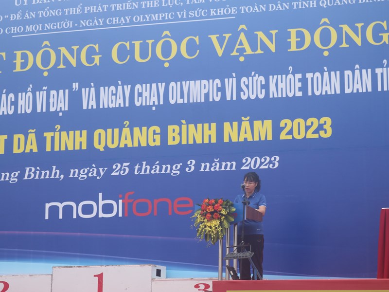 Quảng Bình: Lễ phát động “Toàn dân rèn luyện thân thể theo gương Bác Hồ vĩ đại” - Anh 1